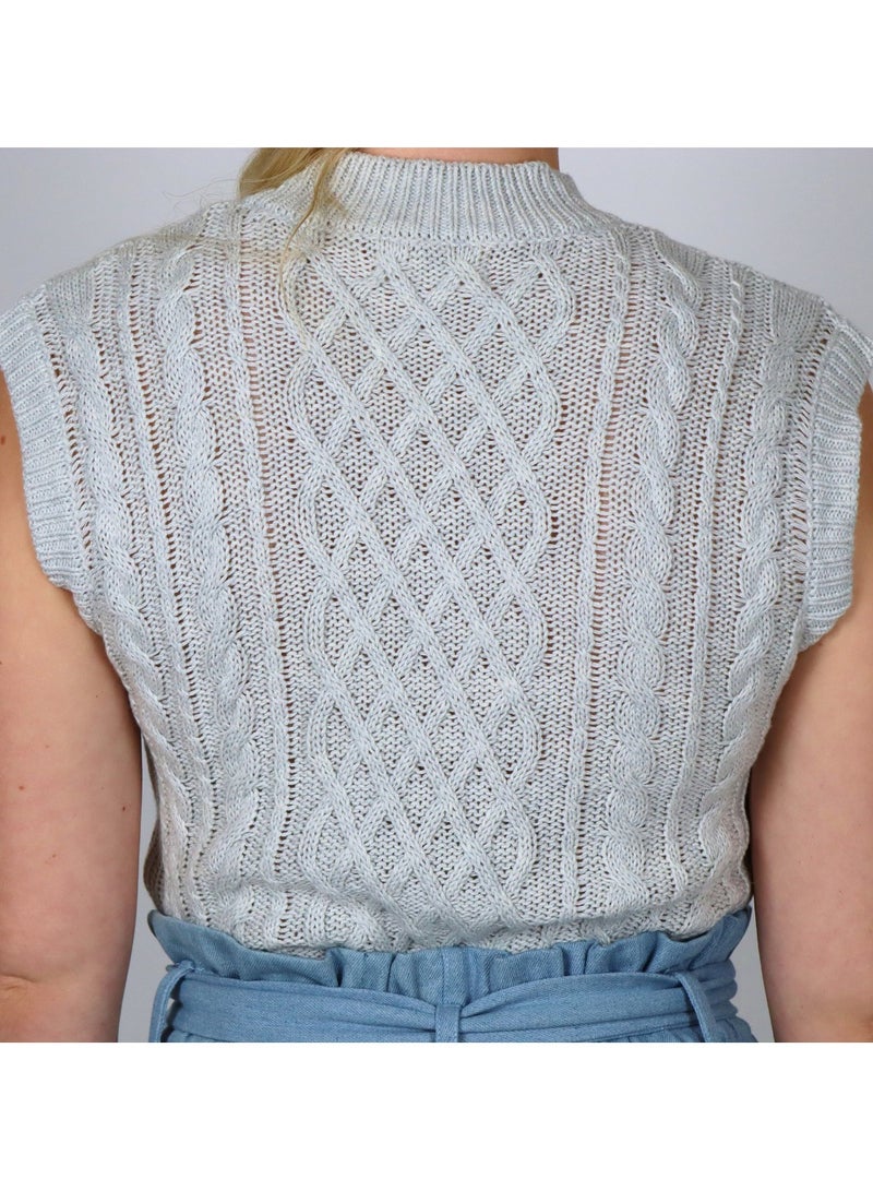 Natural Fashion V neck jumper - Image 3