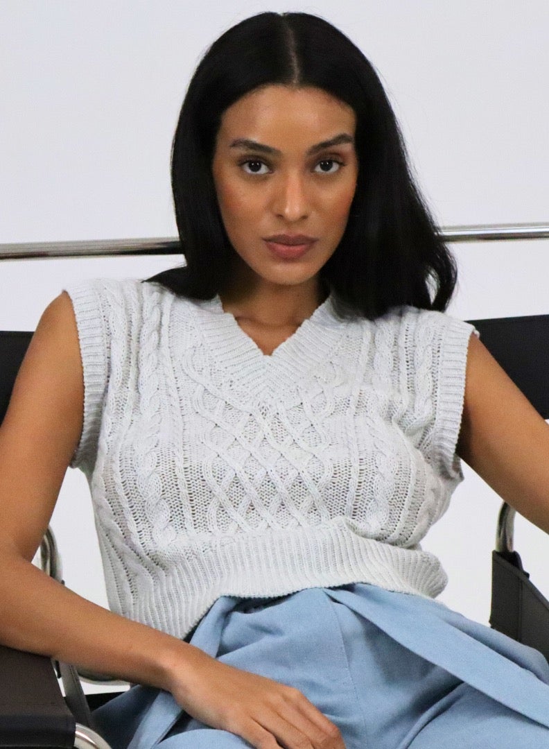Natural Fashion V neck jumper - Image 1