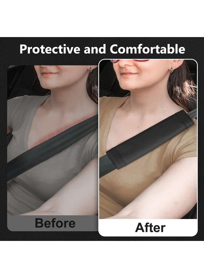 SEG Direct Seat Belt Pads Leather AU00WILSWC3301 - Image 3