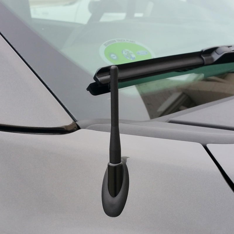 VOFONO 4.5 Inch Short Antenna for Ford F150 2009-2026, Aluminum Antenna F150 Accessories Ford F-150 Raptor Lightning 2017-2026 F250 F350 Pickup Truck Replacement Antenna - Image 2