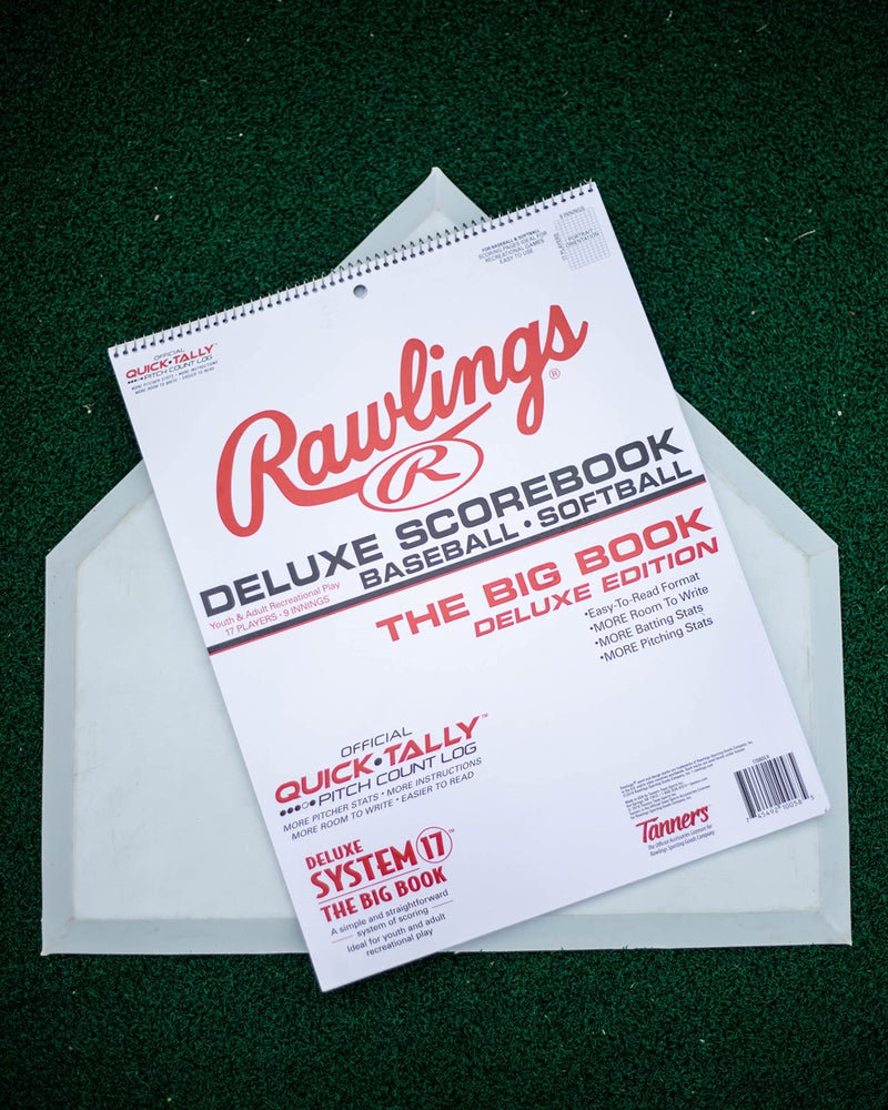 Rawlings | SYSTEM-17 Deluxe System Baseball/Softball Scorebook | Extra-Large 11"x14" - Image 2