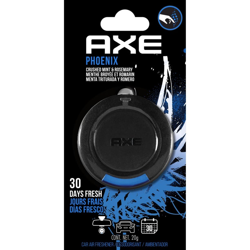 Axe Phoenix Scent 3D Hanging Gel Car Air Freshener 1 Pack - Image 2