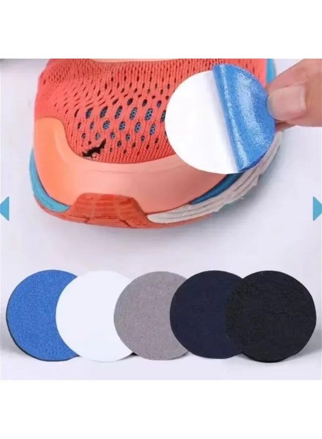 6pcs Heel Wear Repair, Shoe Patch Stickers, Unisex, Anti-Wear, Heel Protector Adhesive, Sports Shoe net repair, (Light Grey) - Image 4