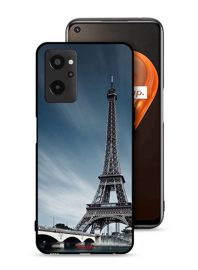 Tolwak Realme 9i 4G Protective Case Cover Eiffel Tower - Image 1