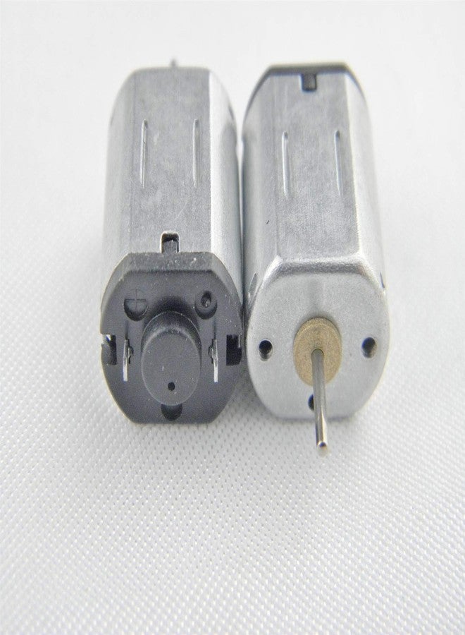 CHANCS of Small DC Motor DC 3.7V Speed 23500r/min Mini for dc Gear Motor DIY Toy Mini USB Fan Science Experiment Appliance with Shaft 2PCS - Image 4