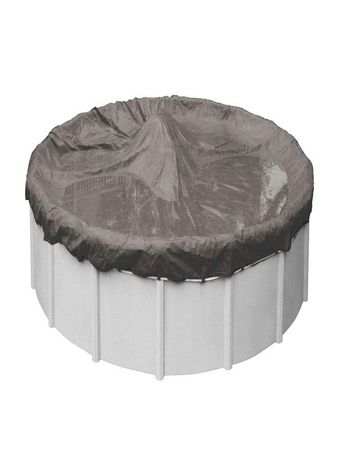 Robelle Magneisum 5915-4 Magnesium Winter Cover for Round Above Ground Swimming Pools, 15-ft - Image 1