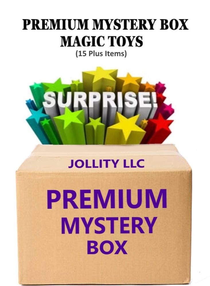 JOLLITY LLC Premium Mystery Box For Magic Fun Toys 15 plus items - Image 1