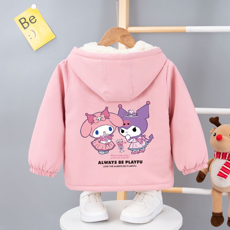 Girl'S Cotton Coat Coat Winter Style Western Style Korean Style Girl'S Thickened Cotton Short Cotton Coat Top - Image 2