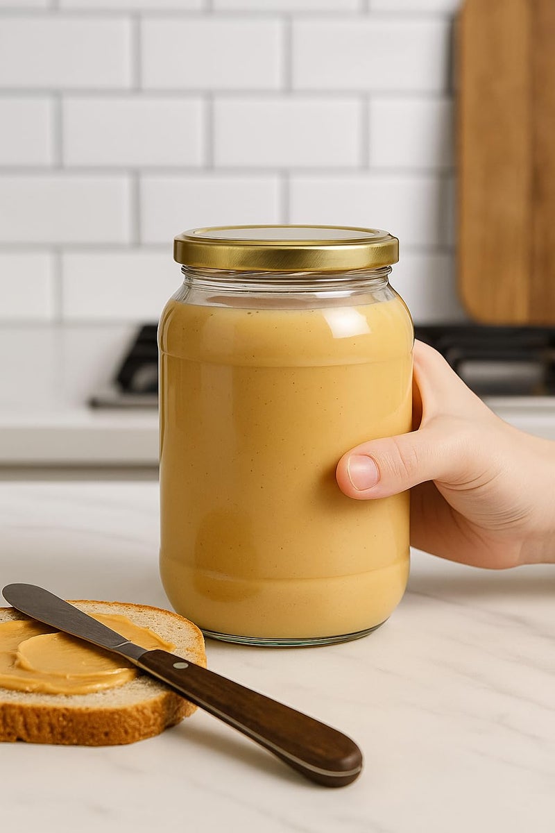 SUNSHINE GLOBAL SOURCE Sunshine Glass Jar Container, with Air Tight Lid, Suitable For Kitchen Stuff, Capacity-1 Ltr, (8) - Image 4