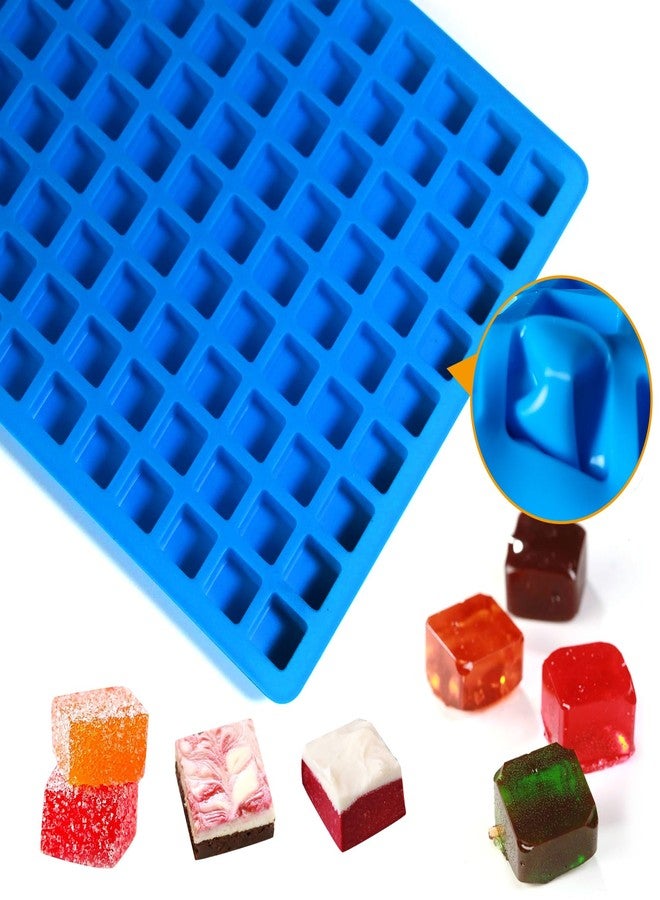 Sidosir 3Pcs Mini Square Caramel Candy Mold Silicone, 126-Cavity Gummy Silicone Molds for Fat Bombs, Chocolate Truffles Mold for Hard Candy, Ice Cube,Jelly - Image 4