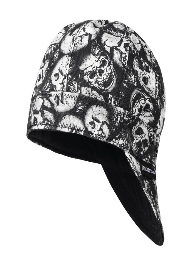 ARCCAPTAIN Reversible Welding Caps, 8 Panel Protective Welding Cap, 10 oz Fireproof Cotton Comforts for Safety and Protection While Welding to Men Women, 7 1/4 - Image 1
