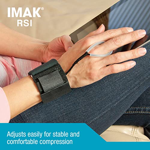 Brownmed - IMAK RSI WrisTimer - Wrist Brace for Carpal Tunnel, Arthritis & Tendonitis - Comfortable Wrist Support for Working, Gaming & More - Offers Gentle Wrist Compression for Men & Women - Small - Image 5