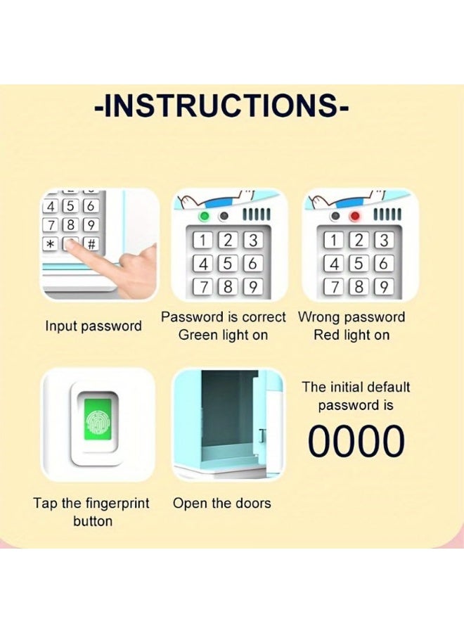 Electronic money box with a cartoon design for the password - Image 4