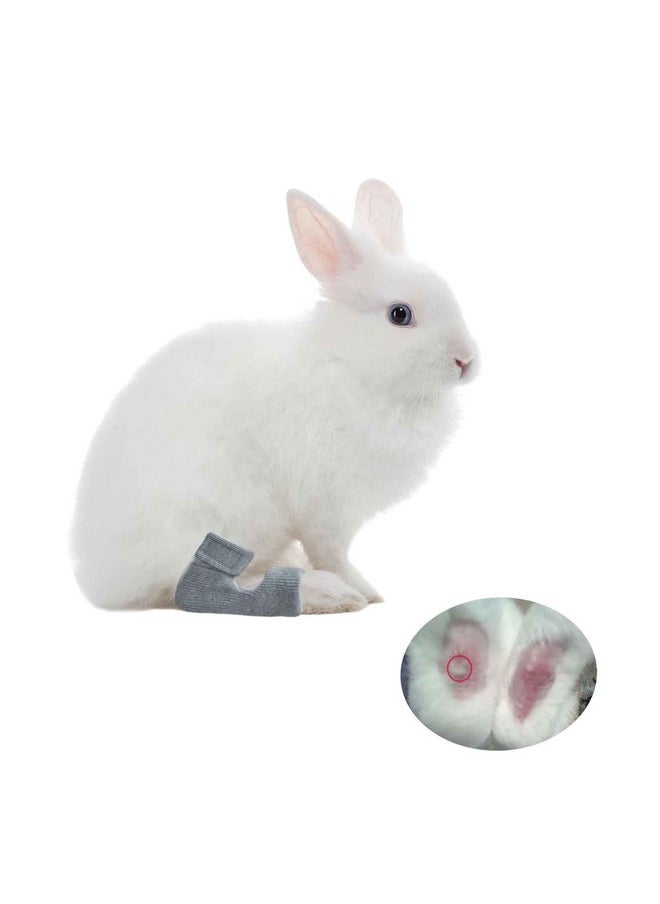 vomvomp 1 Pair Rabbit Socks for Sore Hocks Elbow Protective for Bunny Recovery and Relief Wound Pain (L)  - Image 1