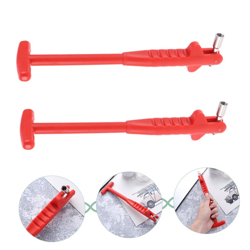 2 Piece Tire Valve Core Tool Set for Car Truck Motorcycle Repair Kit Durable Steel - Image 4