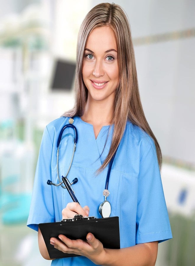 هيكارير مجموعة زينة سماعات الطبيب من هيكارير، 6 قطع، تعليقات كريستالية دائرية لامعة، مناسبة للممرضات والأطباء والأطباء البيطريين والفنيين - Image 5
