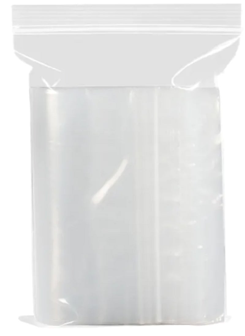 100 Pcs Transparent Plastic Clear 10x15cm Storage Ziplock Bags