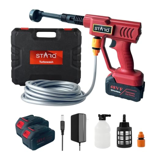 STARQ Turbowash Cordless Portable 48V Wireless Pressure Washer Gun (TurboWash 2X) - Image 1