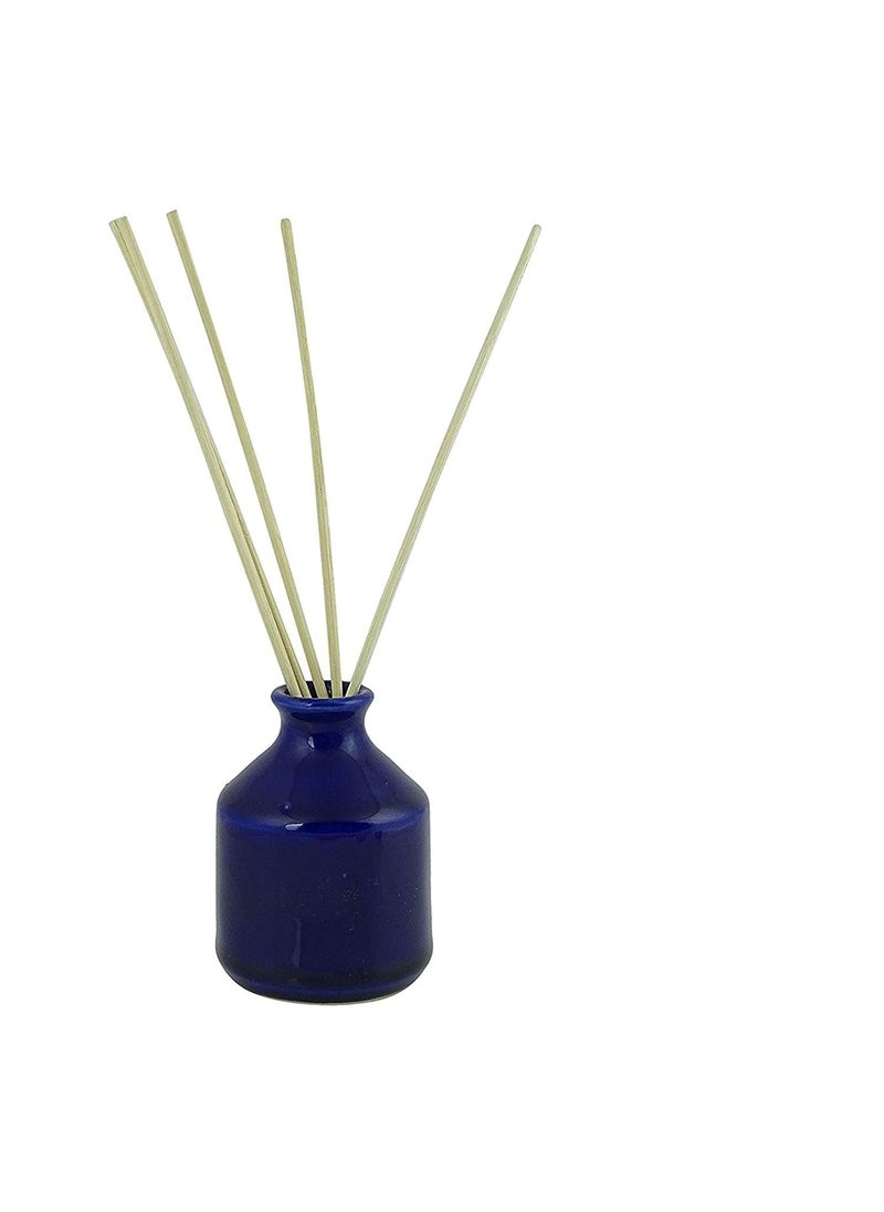 Mkd2 Rise Mkd2 Rise Ceramic Reed Diffuser Pot I Empty Aroma Pot Set of 3 Blue for Home Fragrance  - Image 5