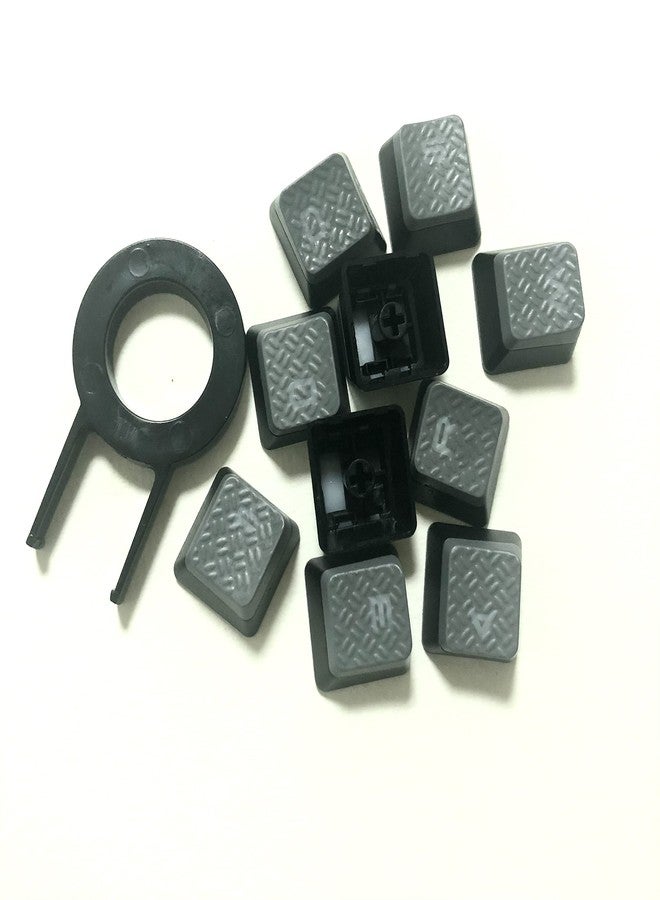 LZYDD 10 مفاتيح كيب كاب لكيبورد كورسير K70 K95 K65 K70 MK.2 K90 / كورسير K100 RGB كيبورد ميكانيكي للألعاب وأجهزة كيبورد ميكانيكية أخرى مع مفاتيح MX (رمادي) - Image 1