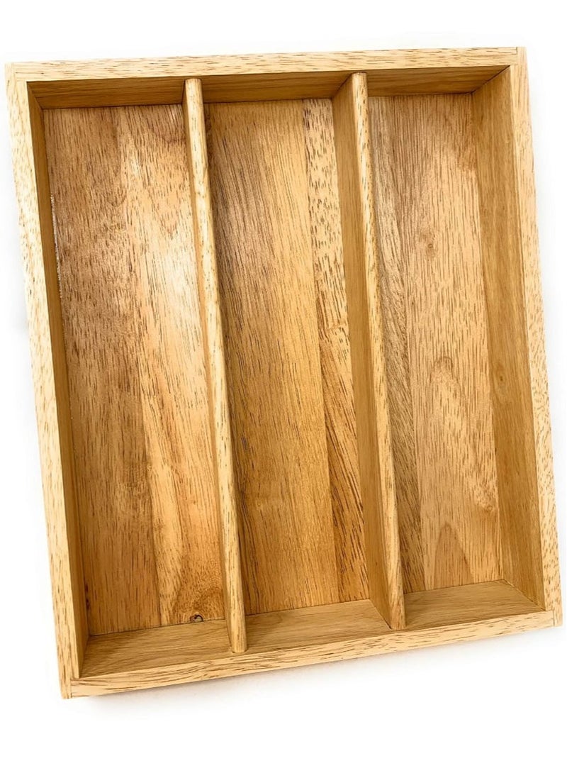 Organizer Kitchen Drawer Organizer Expandable Bamboo Utensil Holder Cutlery Tray For Kitchen Utensil And Flatware Bedroom Office