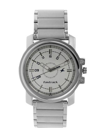 Fastrack Quartz Analog White Dial Stainless Steel Strap Watch for Guys - pzsku/Z765A2FD5CDF2003E6FC1Z/45/1746232795/79aa2046-8e75-4aa0-abbd-d59e8761e89f