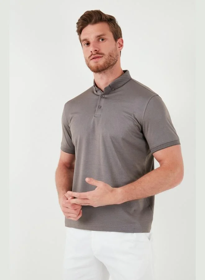 Buratti Cotton Slim Fit Polo Collar T Shirt Men's Polo Collar T-Shirt 646R1000