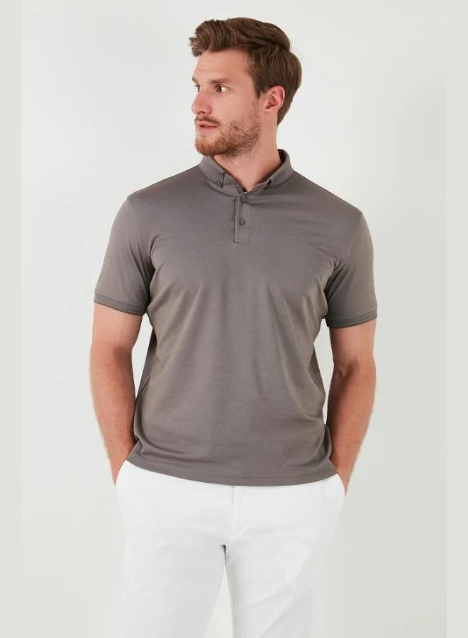 Buratti  Buratti Cotton Slim Fit Polo Collar T Shirt Men's Polo Collar T-Shirt 646R1000 for Men | Best Price UAE