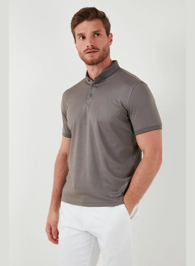 Buratti  Buratti Cotton Slim Fit Polo Collar T Shirt Men's Polo Collar T-Shirt 646R1000 for Men | Best Price UAE