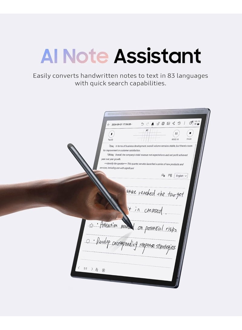 iFLYTEK AINOTE Air2 8.2" E Ink Tablet with Pen, Voice-to-Text, Language Translation, Android System, WiFi & Bluetooth - Digital Notebook for Note Taking, Study, and Meetings with ChatGPT Support - Image 2