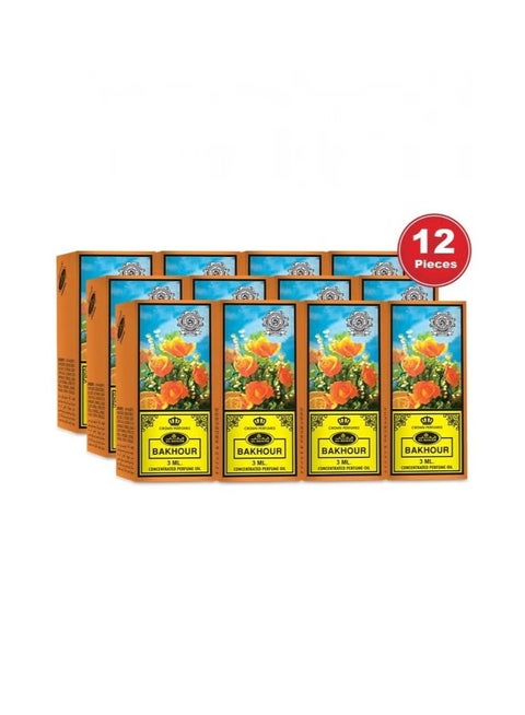 Incense perfume 3 ml - 12 pieces
