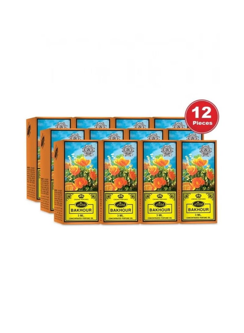 Incense perfume 3 ml - 12 pieces