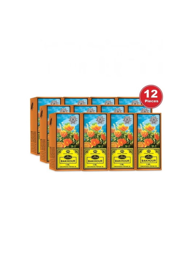 Incense perfume 3 ml - 12 pieces