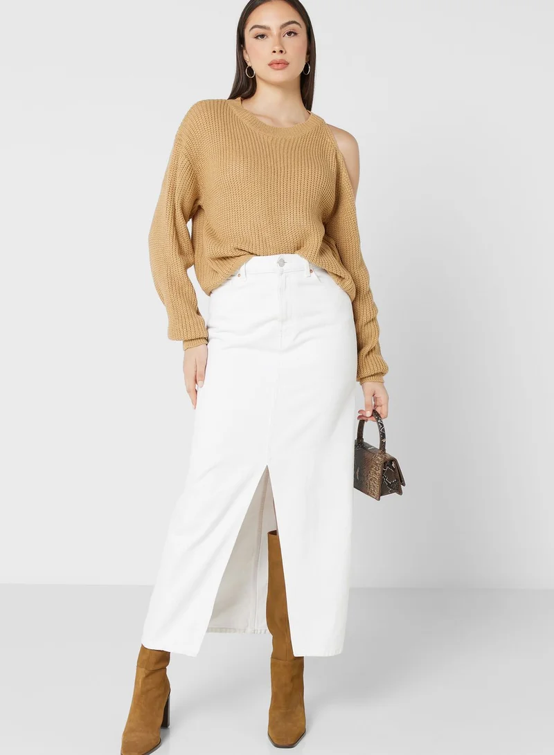 ELLA Cold Shoulder Sweater