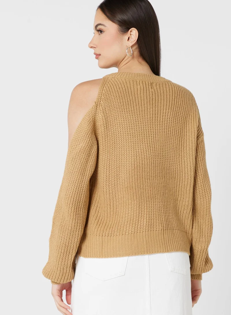 ELLA Cold Shoulder Sweater