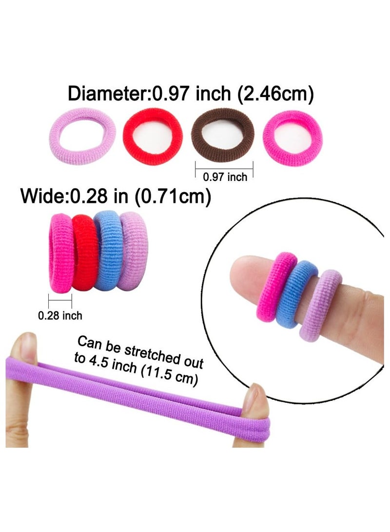 Cubaco 200 Pack Hair Bands Ties Elastics for Women - Image 2