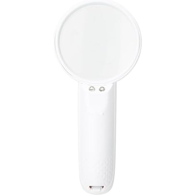 Deli 9098 MAGNIFYING GLASS WITH LED LIGHT, 60 MM WHITE, 2724649951124, MAGNIFIER - Image 2