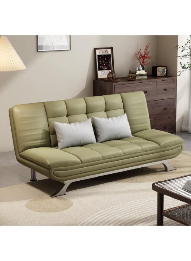 Zayn comforts Stylish Modern Sofa Bed Standard Size, Premium Fabric, Solid Pine Wood Base (Pistachio) - Image 1