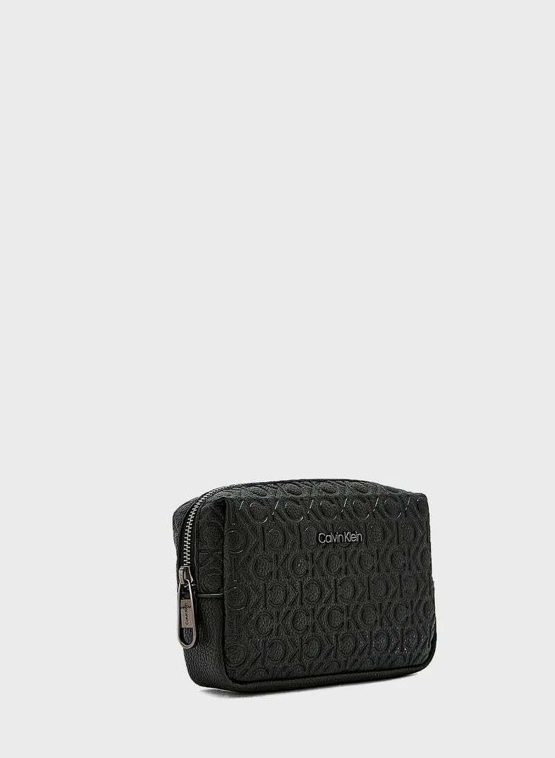 CALVIN KLEIN Logo Messenger Bag