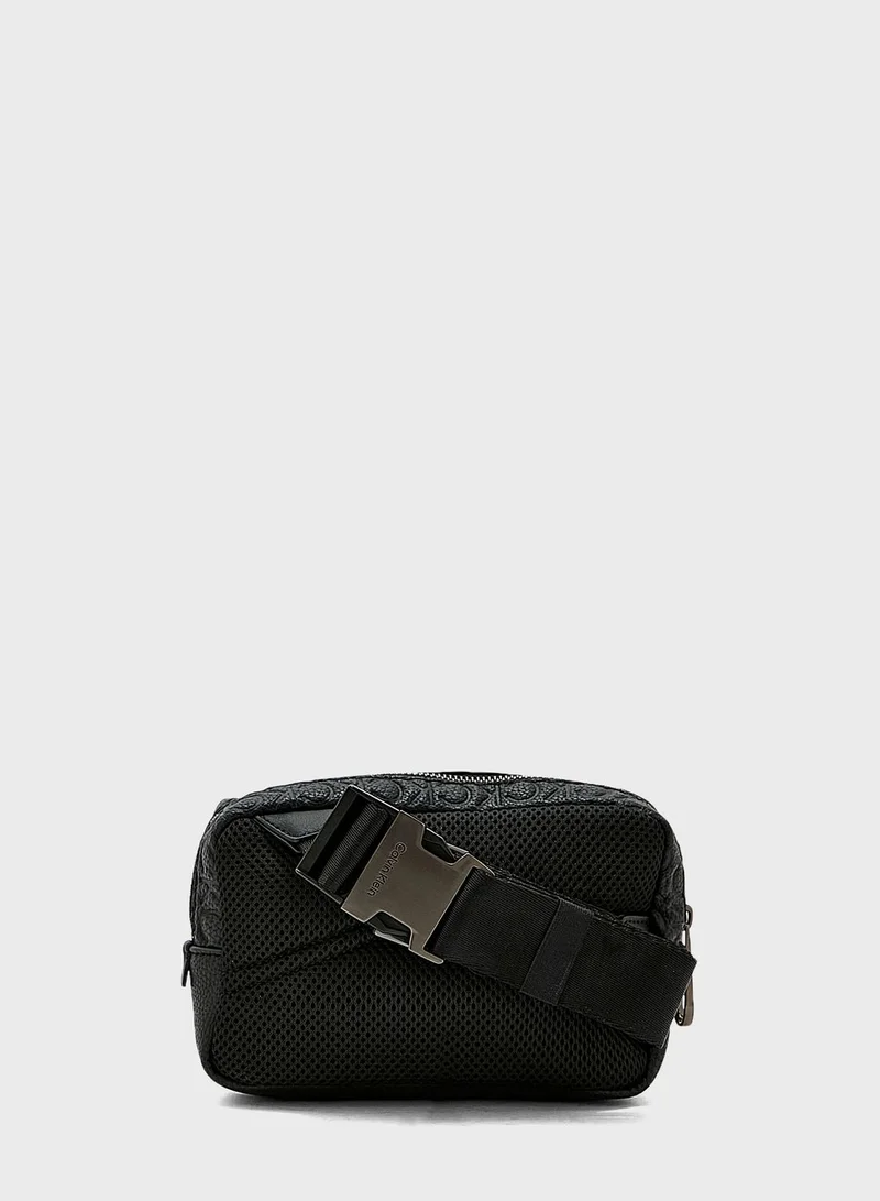 CALVIN KLEIN Logo Messenger Bag