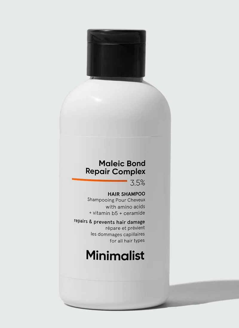 Minimalist Skincare Maleic Bond Repair Complex 3.5% Hair Shampoo