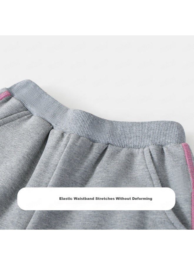 Mqdmini Kids Pants Spring Boys Girls Sweatpants Outdoor Sports Casual Versatile Infant Knit Trousers - Image 3