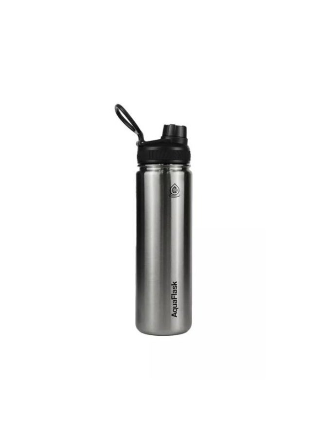 Aquaflask Stainless Steel Water Bottle Regular 22Oz - 650 Ml - Silver Steel - Image 3