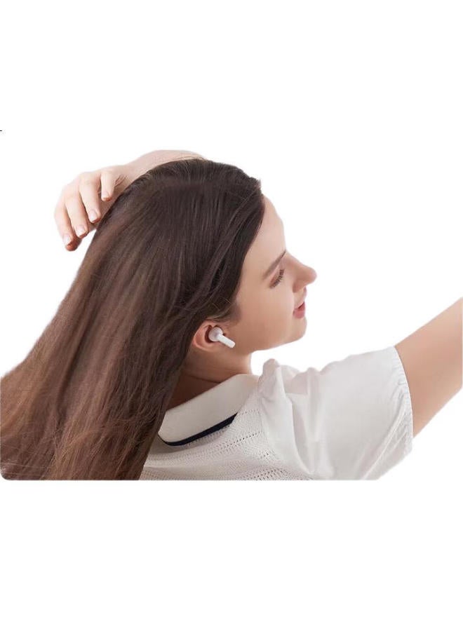 Honor Pick Honor Choice Lchse X7 Lite Comfortable Active Noise Cancelling 38-Hour Long Battery Life Bluetooth Earphones Compatible With Apple And Huawei Phones Starlight White - Image 3