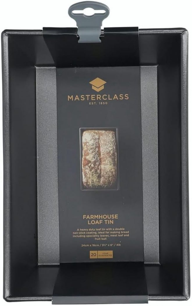 Master Class MasterClass Non-Stick 4lb Loaf Pan, 25x16x11cm) 9.5"x6"x4"), Sleeved - Image 2