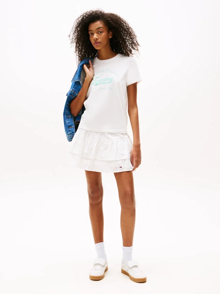 TOMMY JEANS Graphic Crew Neck T-Shirt