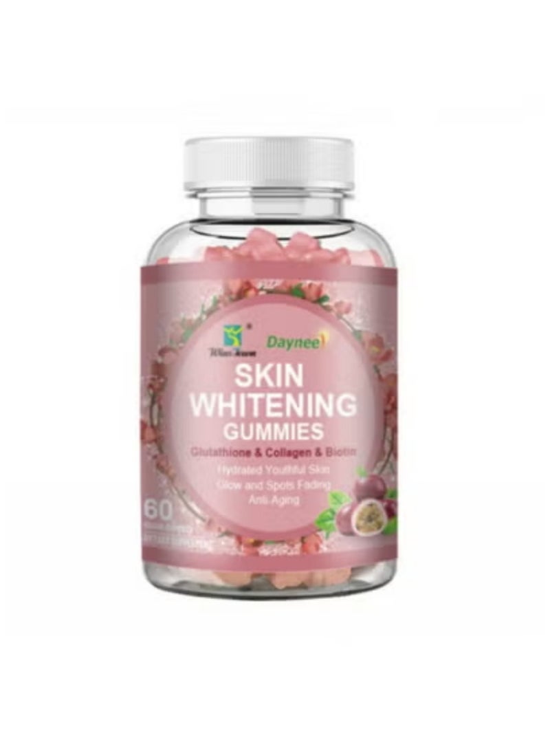 ديني حبيبات دايني المتقدمة مع الكولاجين والجلوتاثيون لتفتيح البشرة - ٦٠ علكة نباتية - Image 1