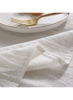 DUNISO Rustic Style Cotton Linen Tablecloth Placemat For Kitchen Coffee Table Dining Table Wedding Party Tabletop Decoration 135*180CM  - Image 5