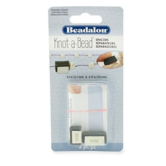 Beadalon 216S-285 Knot-A-Bead Knot Spacers 2 Pieces - Image 3