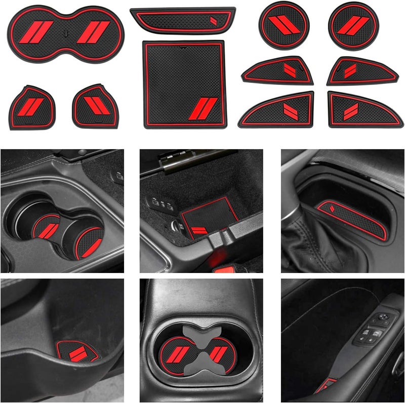 Mekar 11pcs Interior Accessories for Dodge Challenger - Image 1